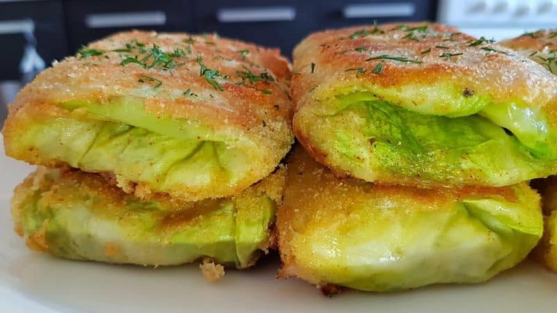 Капустные конвертики с сыром. Чудесная закуска для голодных домочадцев 5 Капустные конвертики с сыром. Чудесная закуска для голодных домочадцев