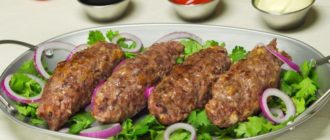 Люля-кебаб в духовом шкафу. Готовить просто, кушать вкусно 5