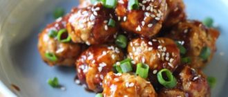 Картофельно Мясные Шарики, запеченные с чесноком 18