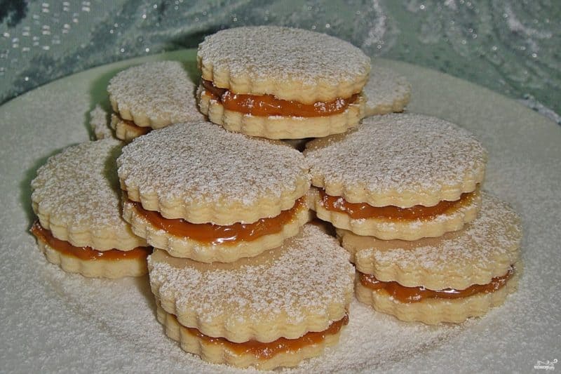 Печенье со сгущёнкой. Вкус домашнего лакомства превосходит в разы покупных сладостей 5 Печенье со сгущёнкой