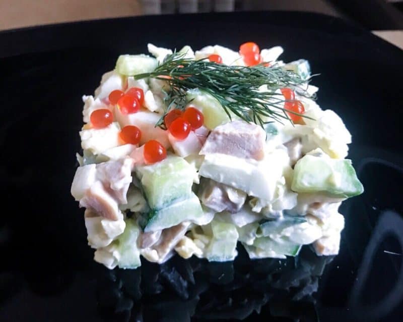 Салат Прибой с селёдочкой - проверенный, простой и очень вкусный рецепт 4 Салат Прибой с селёдочкой