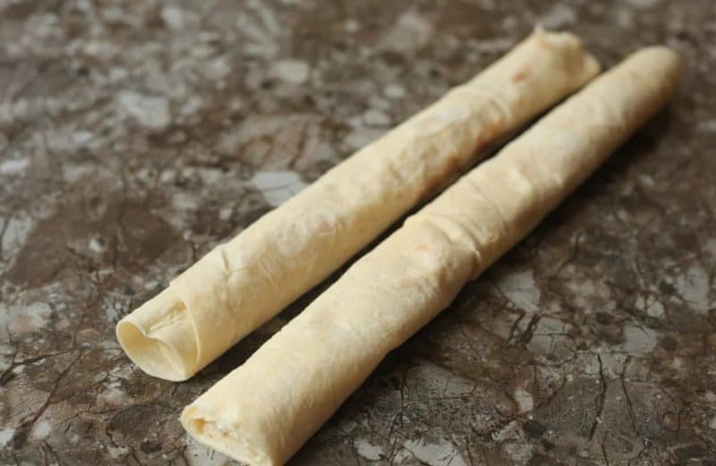 Сладкий пирог из лаваша и творога