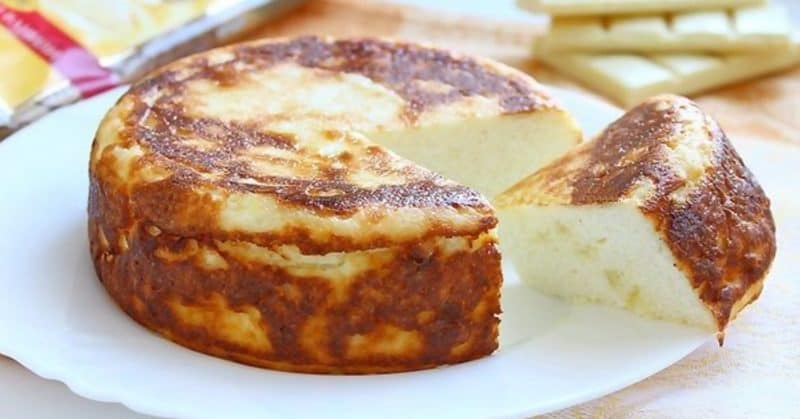 Творожная запеканка со вкусом белого шоколада. Нежный десерт с суфлеобразной консистенцией 5 Творожная запеканка со вкусом белого шоколада