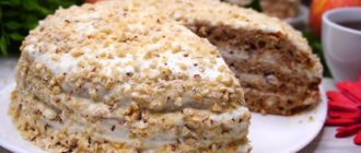 Торт Белочка. Аппетитный десерт с орехами 15