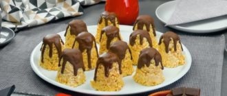 Тёртое печенье Башенки. Простой и вкусный десерт со сгущёнкой 3