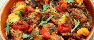 Домашнее жаркое с курочкой. Сытное блюдо для семейного ужина 3