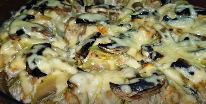 Кабачки по-новому. Потрясающее блюдо, удивляюсь, что раньше не готовила