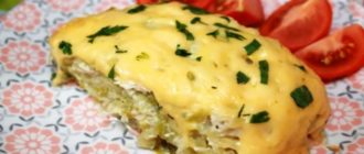 Куриная грудка кабачок и картошка. Просто всё смешала и отправила в духовку 11