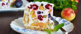 Сметанный торт Лето. Лакомство получается сочным, влажным и вкусным 9