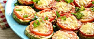 Кабачки с сыром в духовке. Хрустящая закуска легко и просто 15