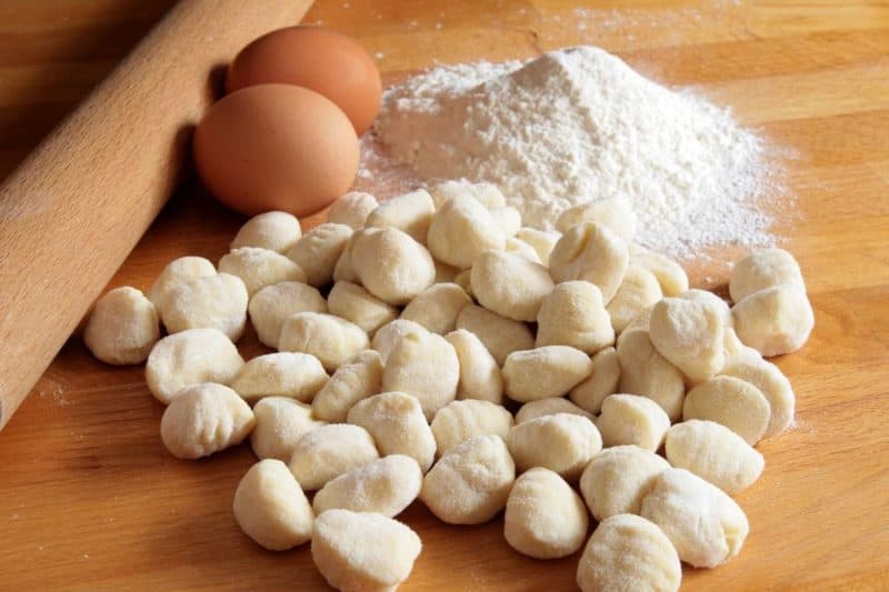 Картофельные галушки с овощами. Ленивый рецепт для занятых хозяек