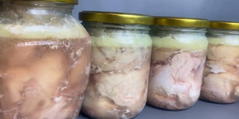 Куриная тушенка в домашних условиях. Заготовка для сытного обеда впрок