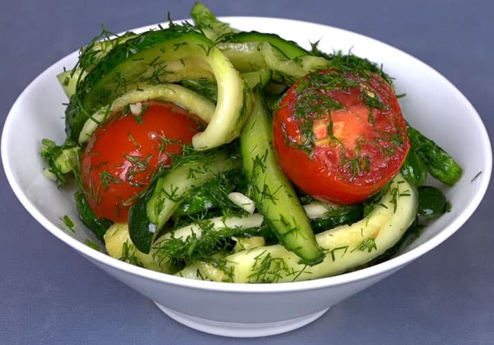Малосольные овощи в пакете. Вкусные, хрустящие, в меру солёные 5 Малосольные овощи в пакете