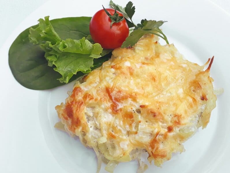 Отбивная свинина с сыром и луком. Вкусное и сочное мясо под любой гарнир 5 Отбивная свинина с сыром и луком. Вкусное и сочное мясо под любой гарнир