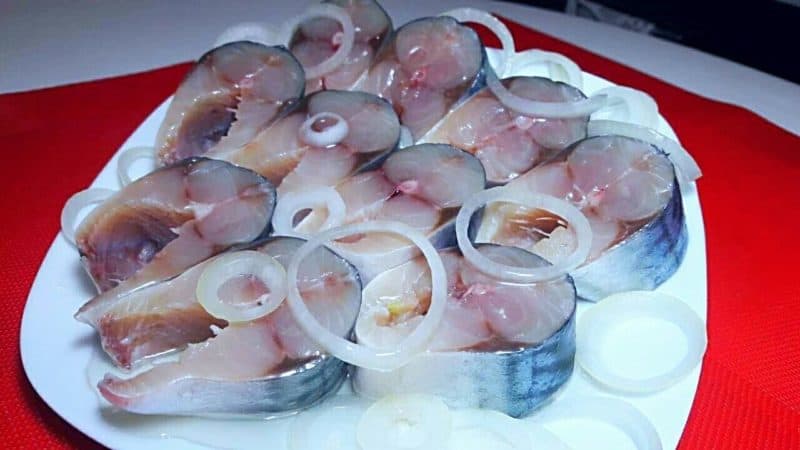 Скумбрия малосольная за 2 часа! Очень легкий рецепт как засолить скумбрию 5 Скумбрия малосольная за 2 часа! Очень легкий рецепт как засолить скумбрию