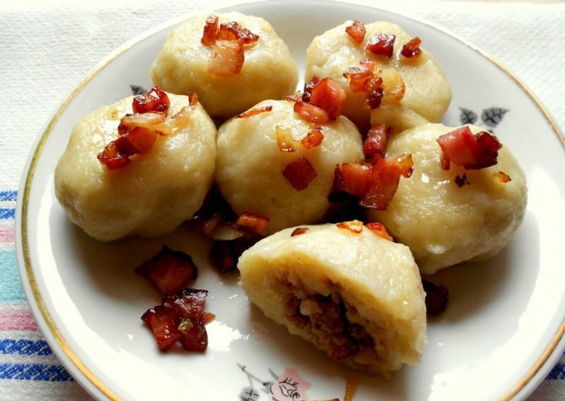 Белорусские пызы. Вкусные картофельные клецки с фаршем 4 Белорусские пызы. Вкусные картофельные клецки с фаршем