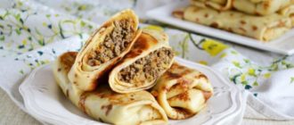 Блинчики с печенью. Вкусное и сытное блюдо на завтрак 8