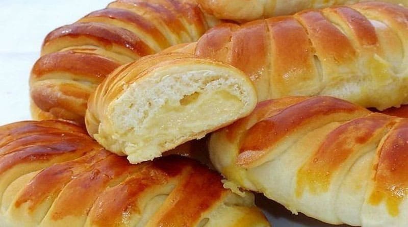 Булочки с заварным кремом. Нежные и очень ароматные булочки 5 Булочки с заварным кремом