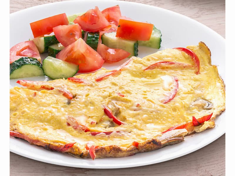 Итальянский омлет с овощами. Сытный и вкусный завтрак для всей семьи 4 Итальянский омлет с овощами