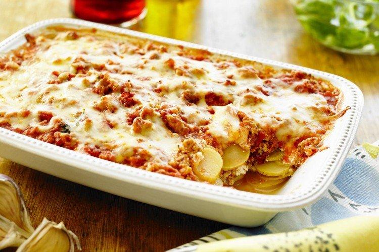 Лазанья из картофеля. Вкусная идея сытного обеда на большую семью 5 Лазанья из картофеля. Вкусная идея сытного обеда на большую семью
