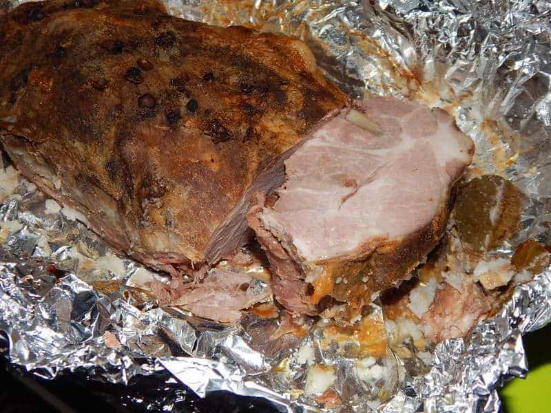 Мясо в фольге. Изумительная закуска к ужину или на бутерброд 4 Мясо в фольге