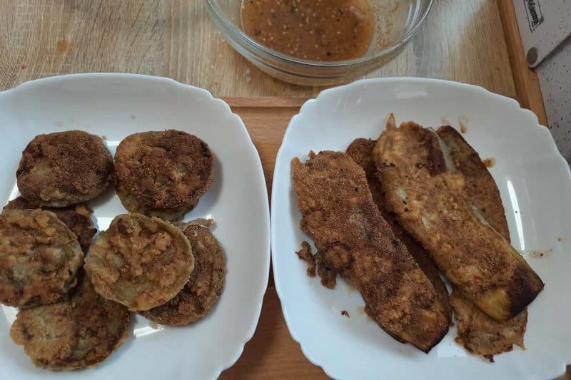 Отбивные из баклажанов. Сочная закуска за которую муж меня всегда благодарит 5 Отбивные из баклажанов
