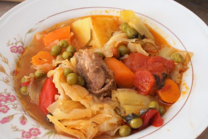 Рагу с мясом по-боснийски. Рецепт боснийских и герцеговинских народов с овощами и зеленью 3 Рагу с мясом по-боснийски