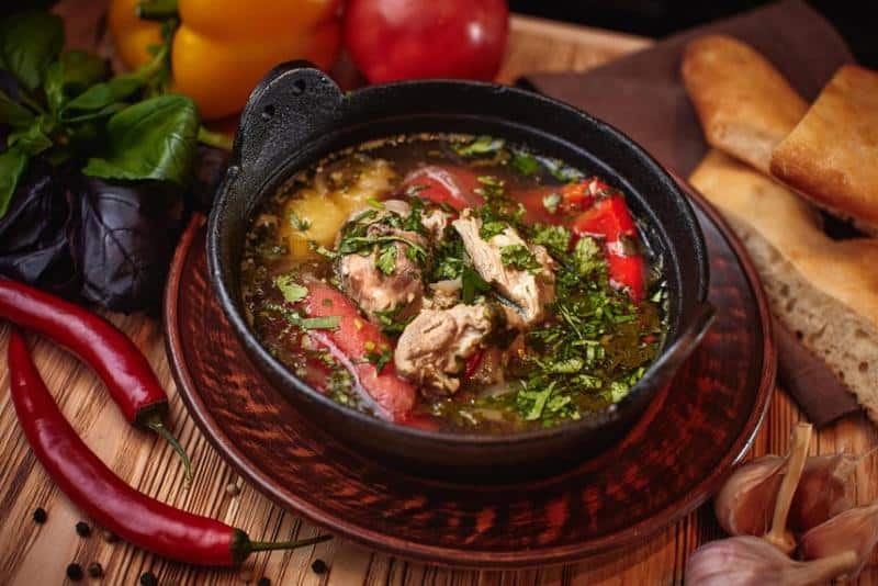 Суп Шетамади по-грузински: сытный, оригинальный и очень вкусный супчик 5 Суп Шетамади по-грузински: сытный, оригинальный и очень вкусный супчик