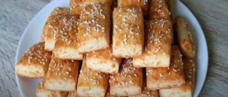 Сырное печенье. Рецепт солёных снеков в домашних условиях 6