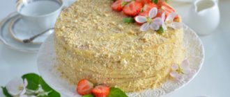 Торт с ягодами и крошкой. Вкусное лакомство для семейного чаепития 14