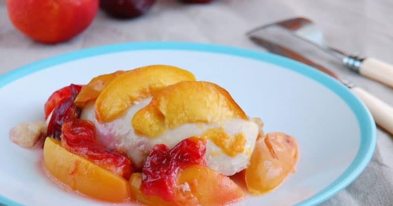 Филе курочки с фруктами. Нежное мясо с оригинальным фруктовым вкусом 4 Филе курочки с фруктами