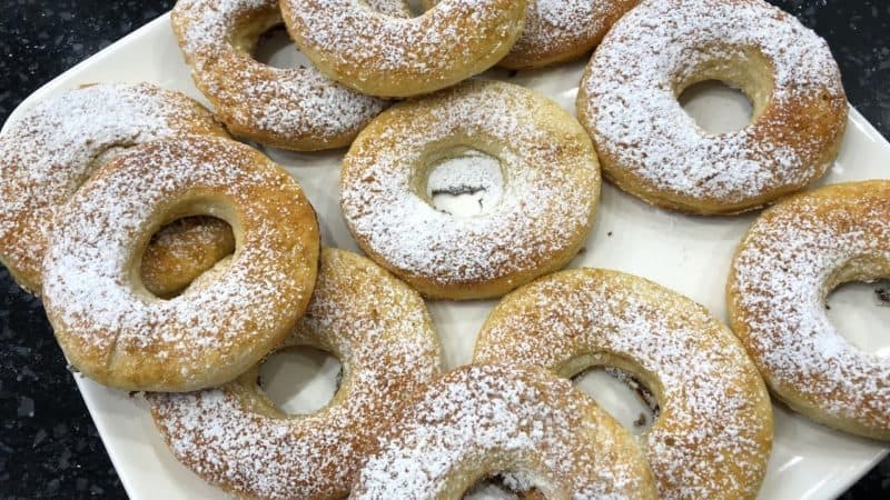 Калачи из творога на сковороде. Лакомство за несколько минут 4 Калачи из творога на сковороде