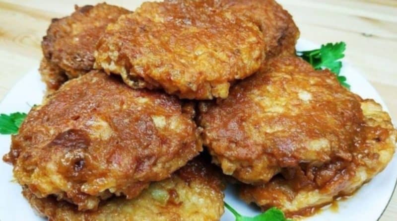 Капустно-кабачковые котлеты. От мясных даже не отличишь 4 Капустно-кабачковые котлеты