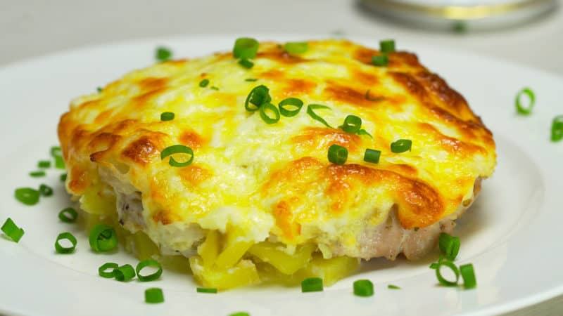 Картофель по-французски с сырной корочкой. Кулинарный шедевр из простых продуктов 3 Картофель по-французски с сырной корочкой