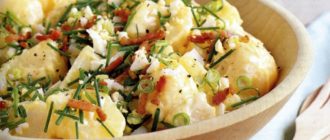 Картофельный салат-гарнир. Вкусное блюдо, которое разбавит ваше обыденное меню 3
