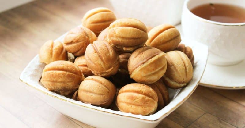 Орешки к чаю. Любимое лакомство из детства