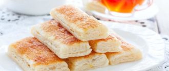 Слоёные язычки. Очень быстро и вкусно 11