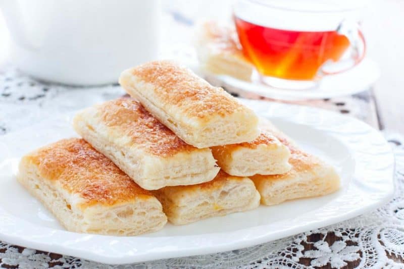 Слоёные язычки. Очень быстро и вкусно 4 Слоёные язычки