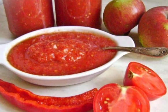 Наивкуснейшая яблочная аджика. Подойдёт к мясным, овощным блюдам 5 Наивкуснейшая яблочная аджика. Подойдёт к мясным, овощным блюдам