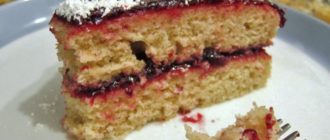 Торт на кефире с вареньем. Быстрое и вкусное лакомство 19