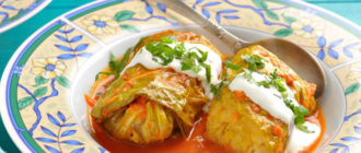 Голубцы с картошкой. Блюдо получается сытным и вкусным 6