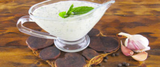 Оригинальная добавка к мясу- белый шашлычный соус 10
