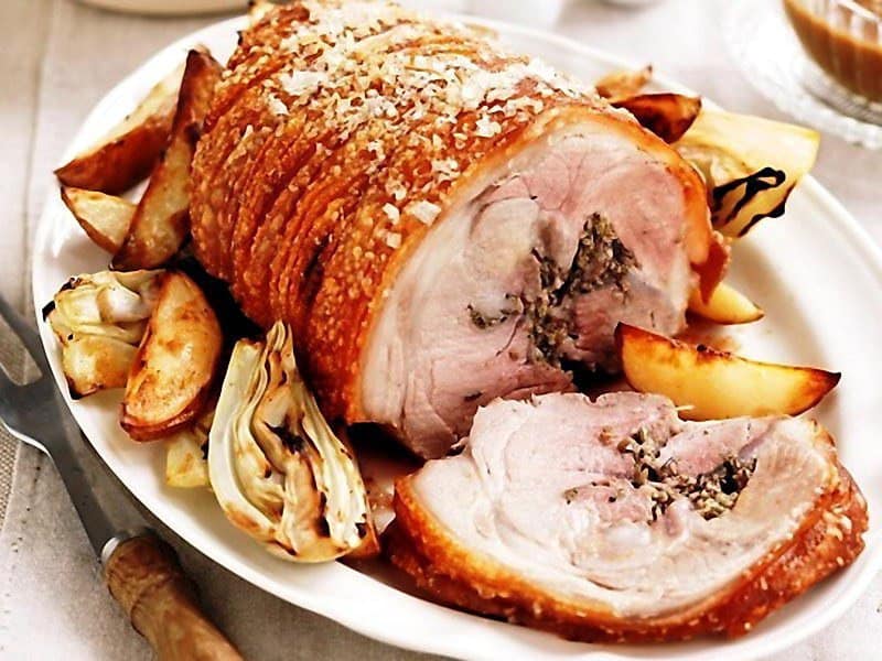 Буженина с яблоками. Оригинальная и вкусная закуска на праздничный стол 5 Буженина с яблоками. Оригинальная и вкусная закуска на праздничный стол