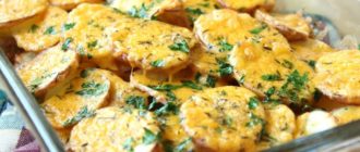 Я просто залила картошку кефиром и отправила в духовку- вкусное блюдо картошка под сливочным соусом 5