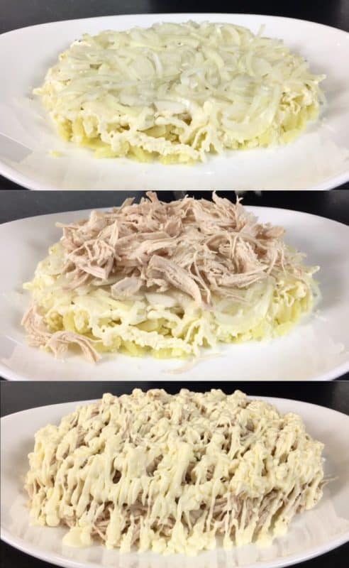 Салат с куриной грудкой и пекинской капустой. Легкое праздничное блюдо 4 Салат с куриной грудкой и пекинской капустой
