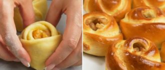 Сдобные пирожки с яблоками. Их можно за раз штук 30 съесть 16