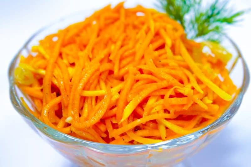 Тыква по-корейски. Намного вкуснее обычной морковки по-корейски 7 Тыква по-корейски. Намного вкуснее обычной морковки по-корейски