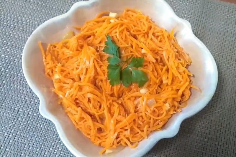 Тыква по-корейски. Намного вкуснее обычной морковки по-корейски 6 Тыква по-корейски. Намного вкуснее обычной морковки по-корейски