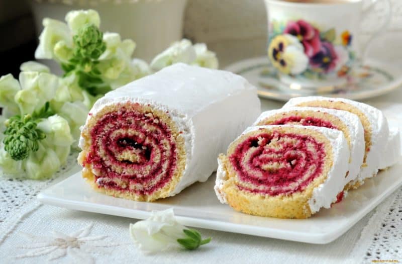 Вкусный рулет с конфитюром подарит вам хорошее настроение на весь день 6 Вкусный рулет с конфитюром подарит вам хорошее настроение на весь день