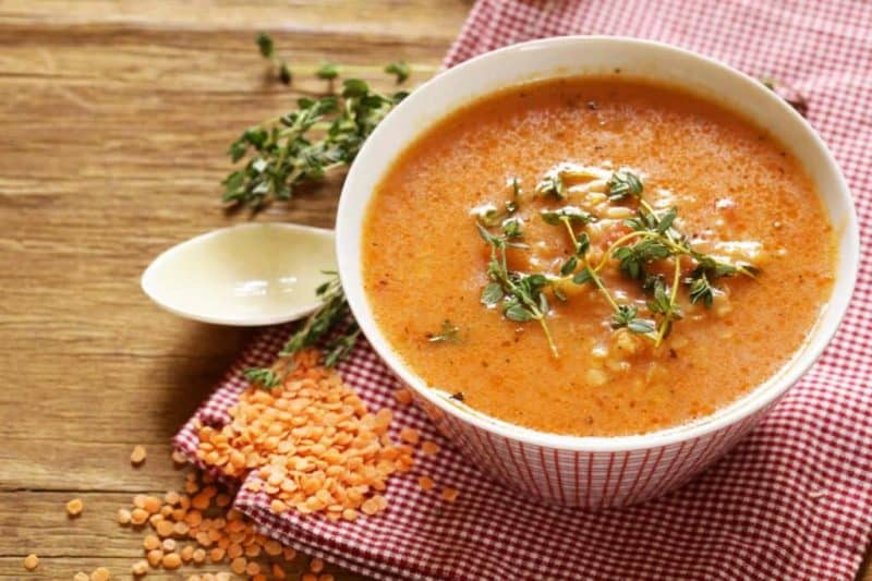 Вкусный чечевичный суп для разгрузочного меню 5 Вкусный чечевичный суп для разгрузочного меню